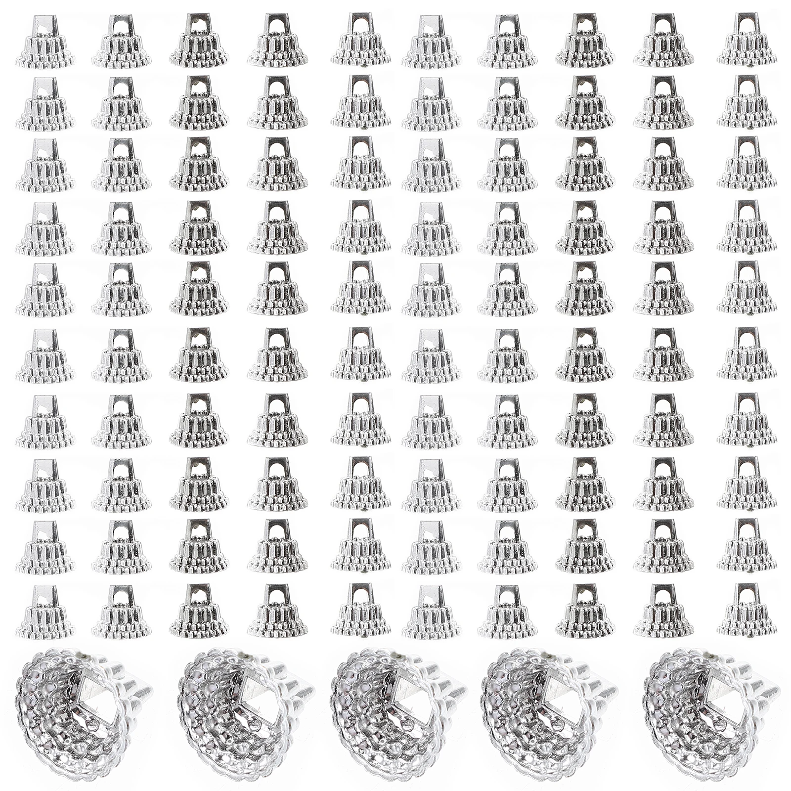 

Пластиковые шариковые колпачки для рождественских шаров