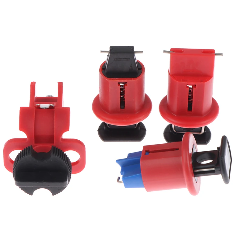 

POS MCB Lockout Push Button Lock Dogs Toggle Lock Safety Circuit Breaker Lock Toggle Lock Safety Breaker Lock Pin Pushers