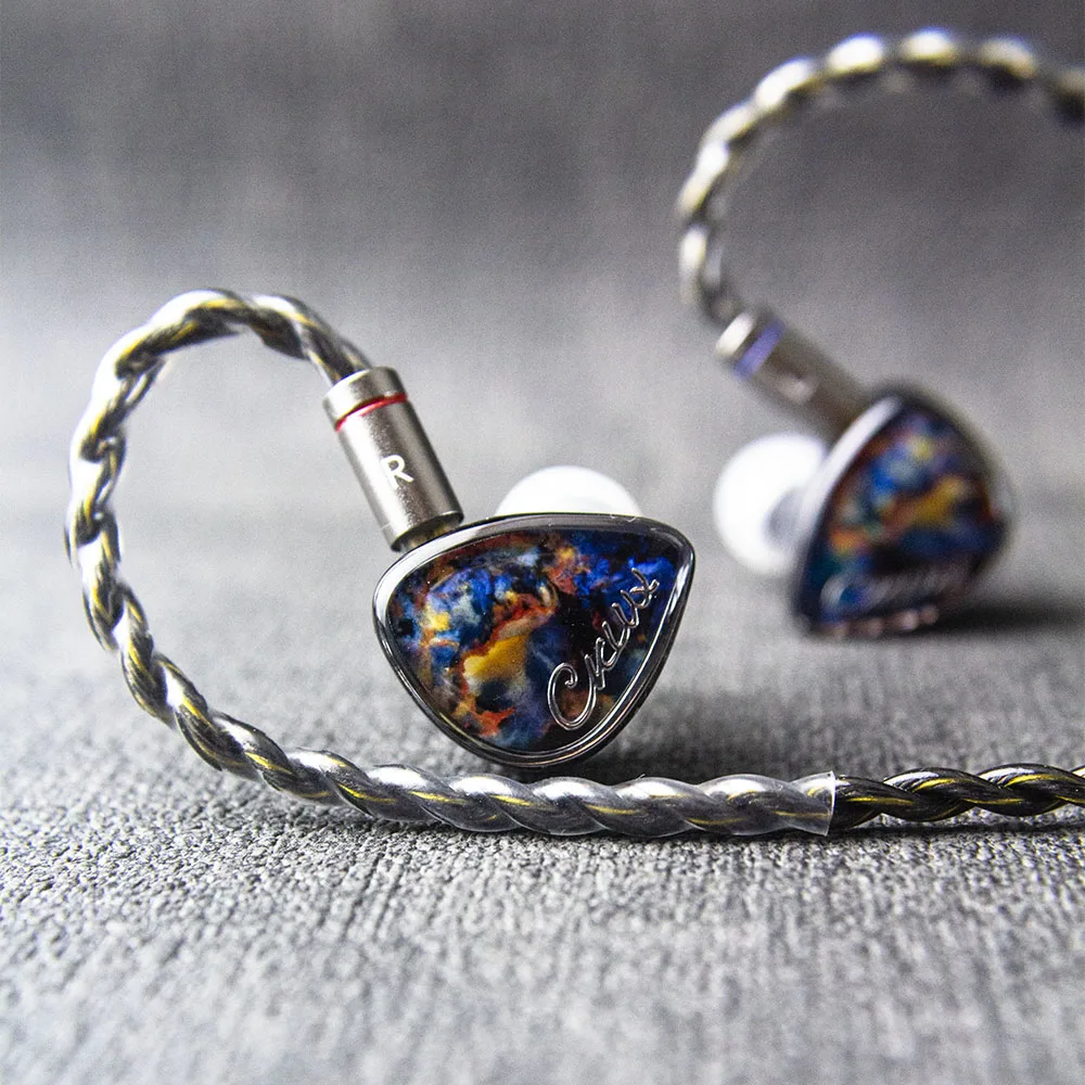 Фото Наушники CKLVX Lava IEM с гибридной технологией 2DD+3BA+1MICRO PLANAR, 12 драйверов, Hi-Fi внутриканальные мониторы, балансный звук №1