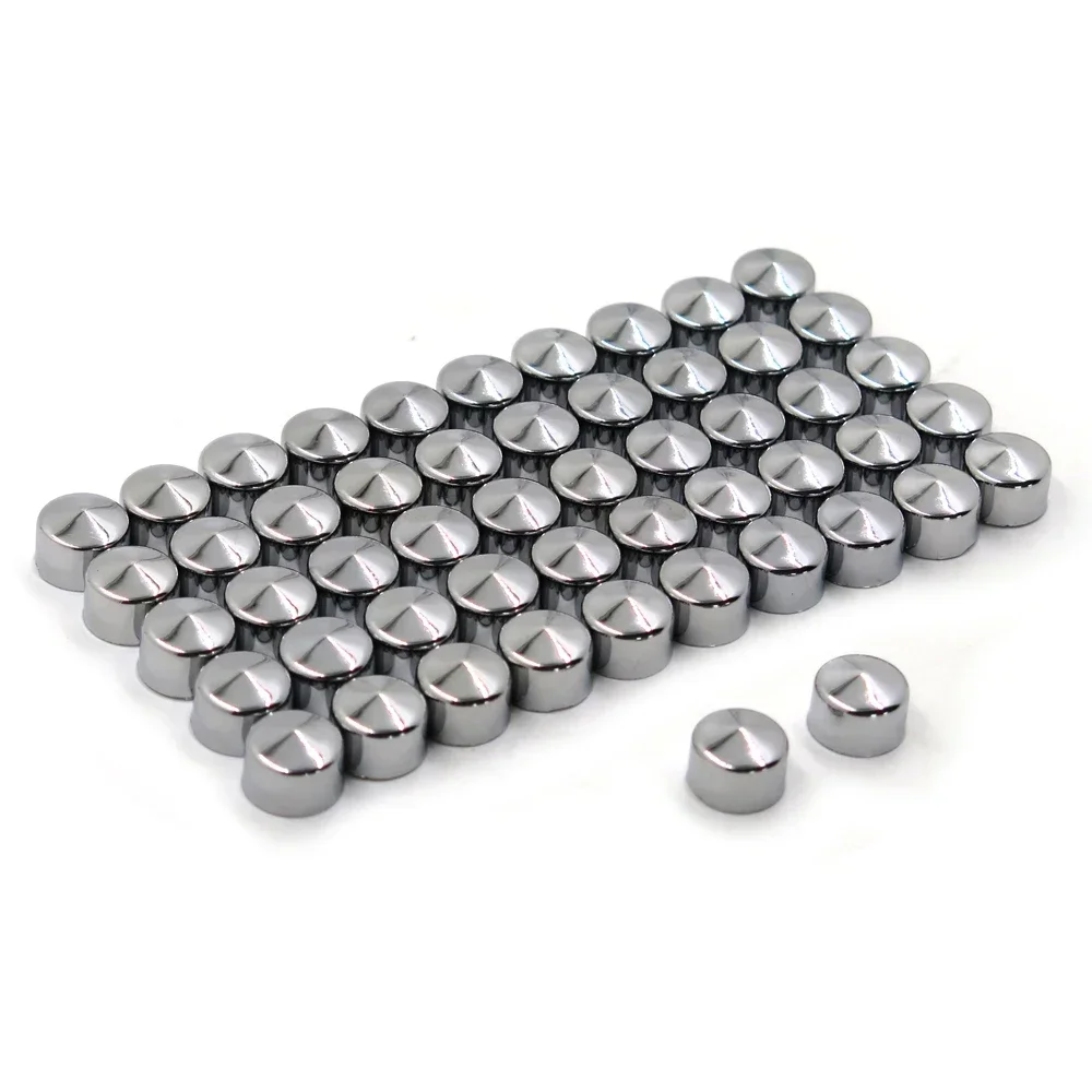 

Запчасти для мотоциклов, 52 шт., черная крышка болта, верхняя крышка, гайка для Harley Sportster Engine 2004-2015, хромированная