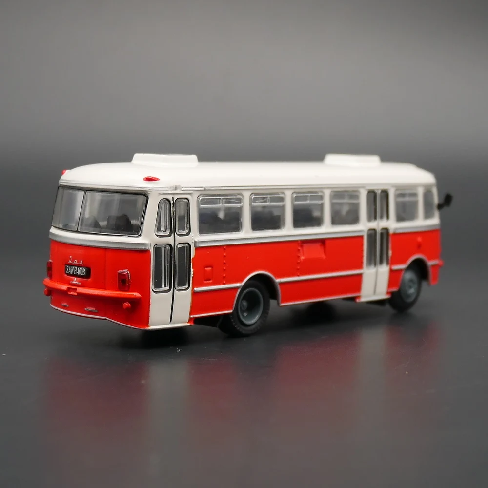 

Diecast 1:72 Scale SAN H 100B Polish Bus Retro Alloy Model Collection Souvenir Ornaments Display Vehicle Toys