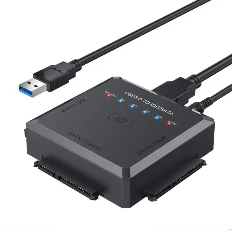 

Адаптер SATA/IDE-USB 3,0, переходник для жесткого диска, кабель-конвертер для универсального 2,5/3,5 дюйма SATA и IDE HDD/2,5 дюйма SSD 2
