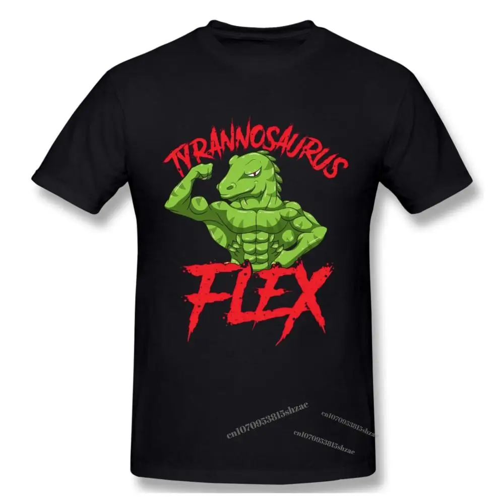 

Fitness Gym Sport Power Lifting Tyrannosaurus Flex Tshirt man T Shirt Woman