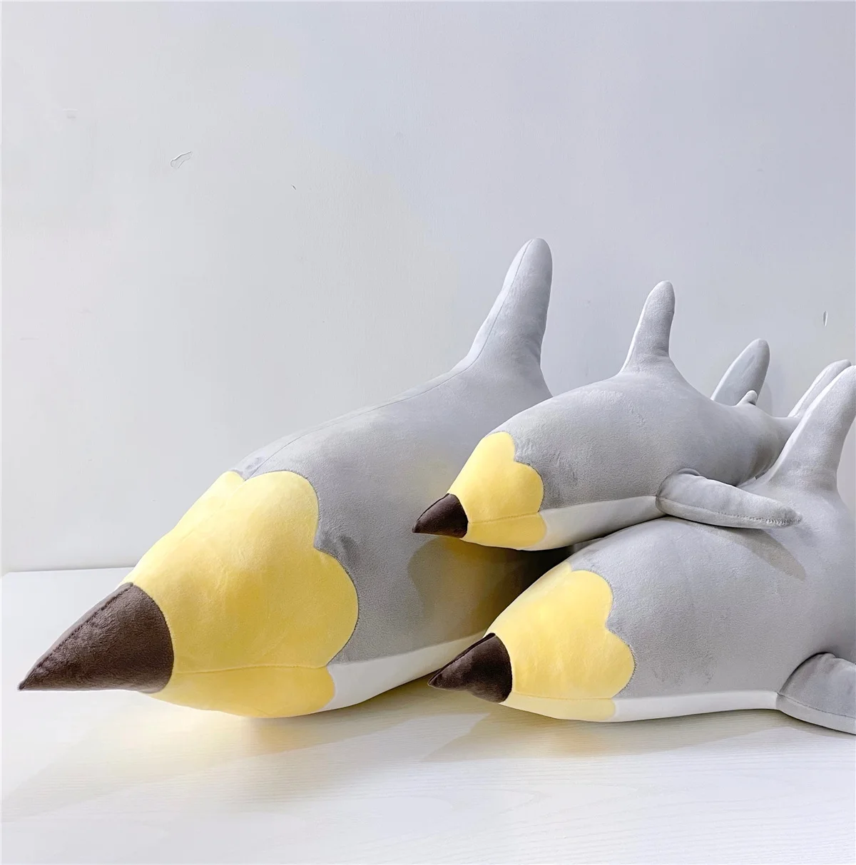 Гигантская Акула плюшевая игрушка мягкие набивные животные подушка для чтения