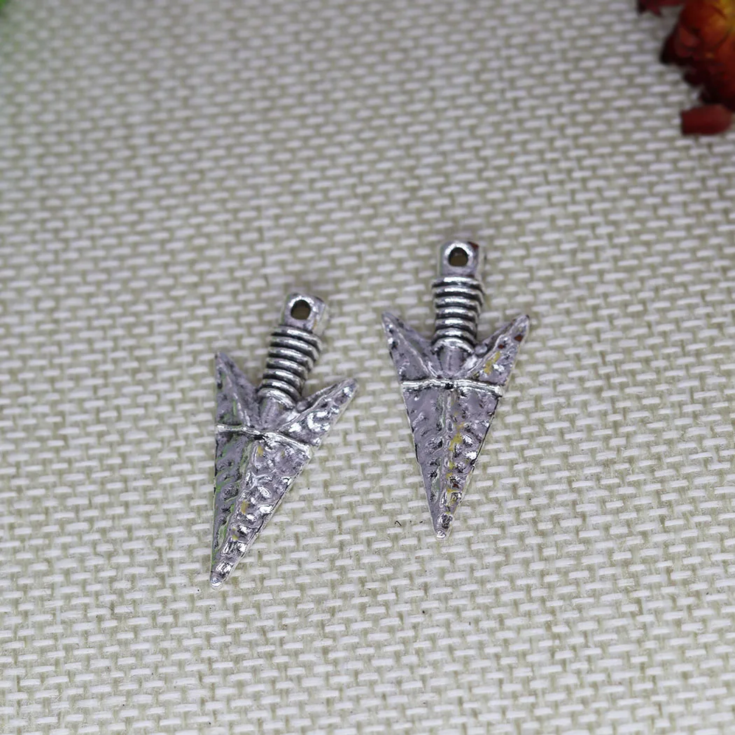 10 шт./партия, подвеска в виде индейской стрелы