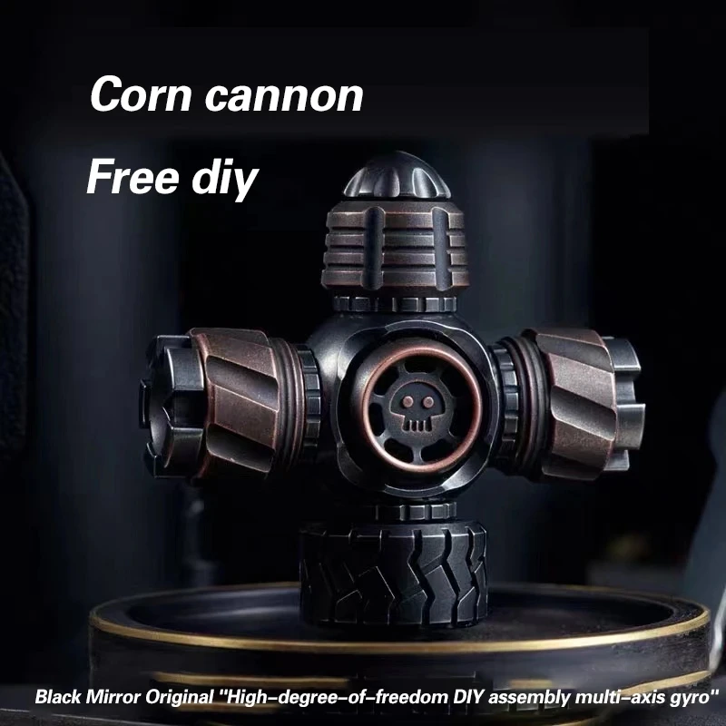 Corn Multi-combination Fingertip Top Limited Edition Metal Finger Decompression Artifact EDC Toy Fidget Spinner Slider Gift enlarge