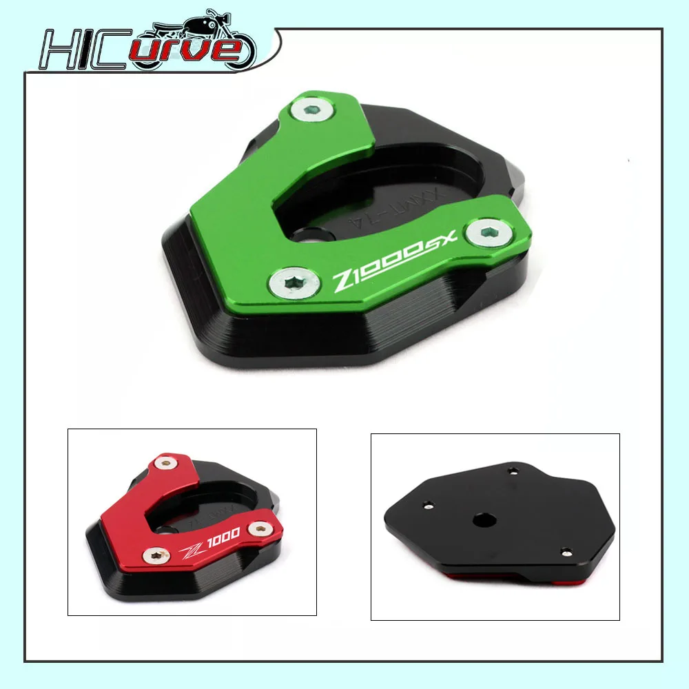 

For Kawasaki Z1000 Z1000SX 2011-2020 2019 2018 2017 2016 2015 Z 1000 1000SX Kickstand Sidestand Stand Extension Enlarger Pad