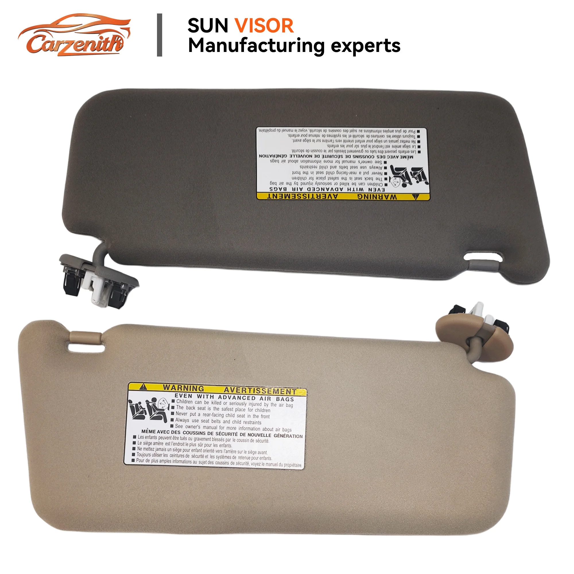Фото Солнцезащитный козырек Carzenith для Toyota Camry 6-го поколения XV40 Aurion GSV40 2006-2011 2AR-FE 2AZ-FE 2GR-FE ACV40L AHV40L GSV40L №5