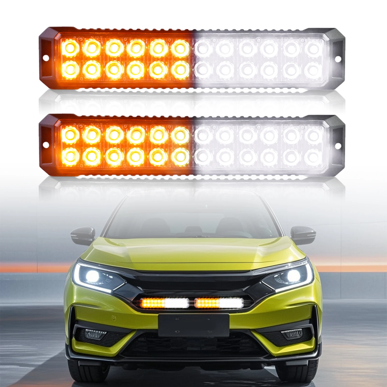 2 шт. 24 светодиода