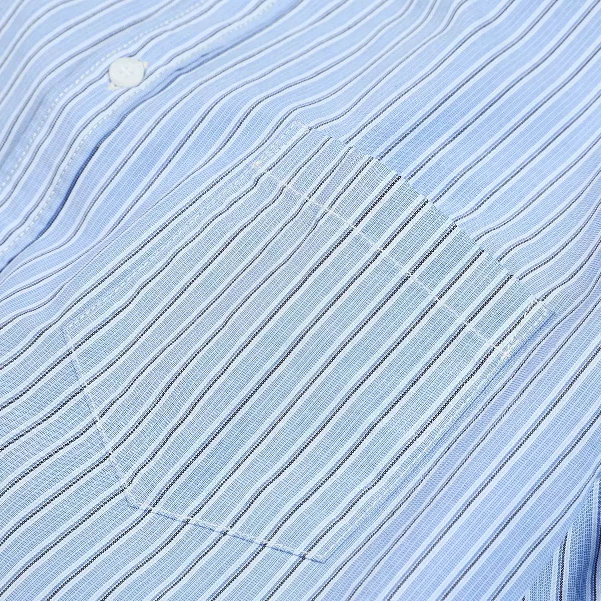 New2022 2022 Spring New Vertical Striped Shirts Men 100% Cotton Casual Shirts Slim Fit Chest Pockets Shirt  SK130123