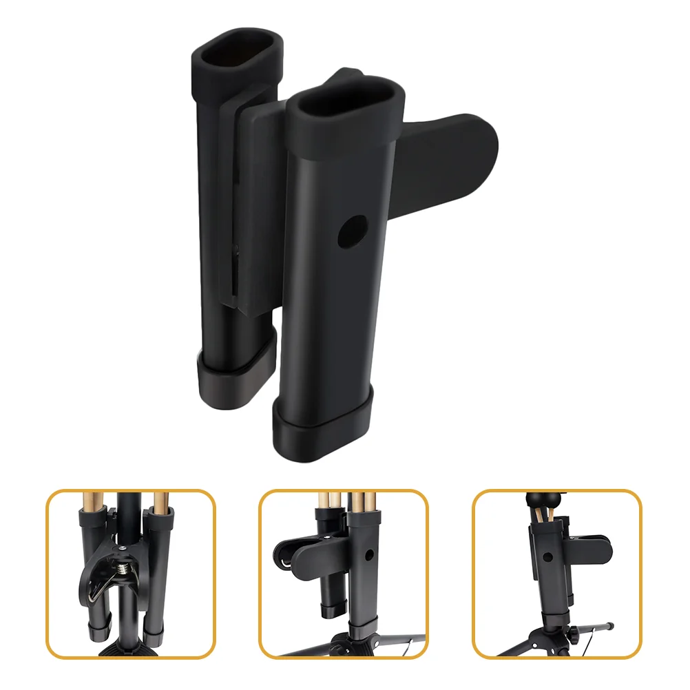 

Drum Set Stick Bucket Clip Practical Drumstick Holder Abs Percussion Instrument Accessory