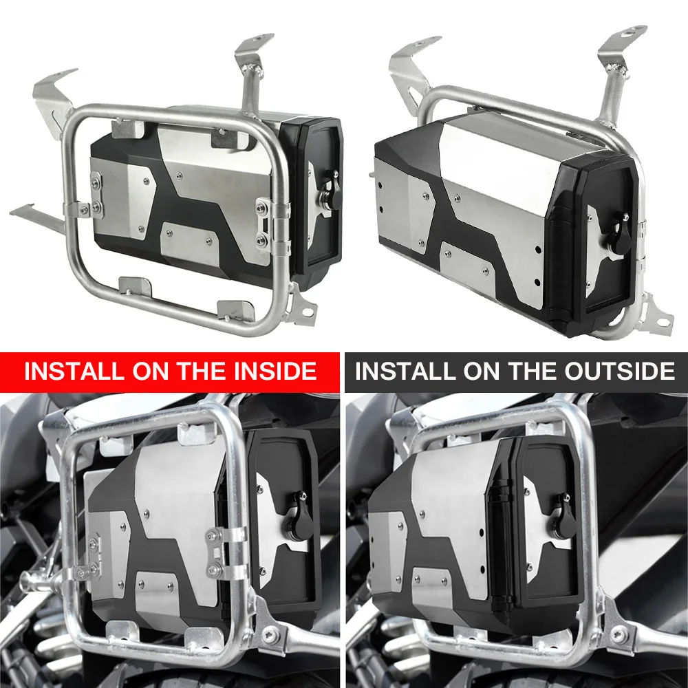 4.2L Left Side Aluminum Tool Box Toolbox's Inner Bag For BMW F850GS ADV F750GS R1250GS R 1200 GS R1250 R1200 Adventure 2013-2021 enlarge