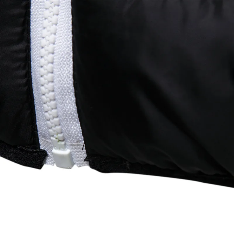 Autumn And winter Men's Hooded Solid Color Plus Size Coat Cotton Coat Men's Casual Thickening Slim Fit Cardigan Zipper Coat