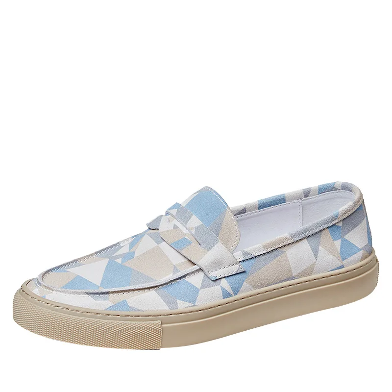 

Genuine Leather Autumn Summer Men Designer Shoes Loafer Shoes Driving Shoes Soft All-match Cowhide Mens Casual Shoes Spring