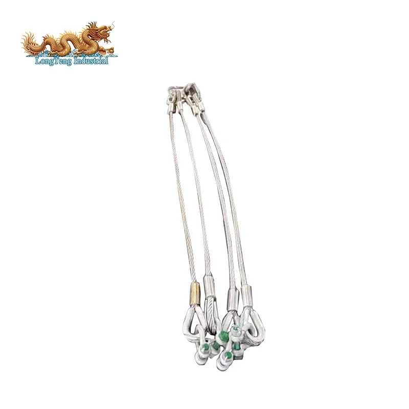 4-футовый или 5-ногий оффшорный контейнер Dnv 2 7-1 подъемный узел стальной тросовый