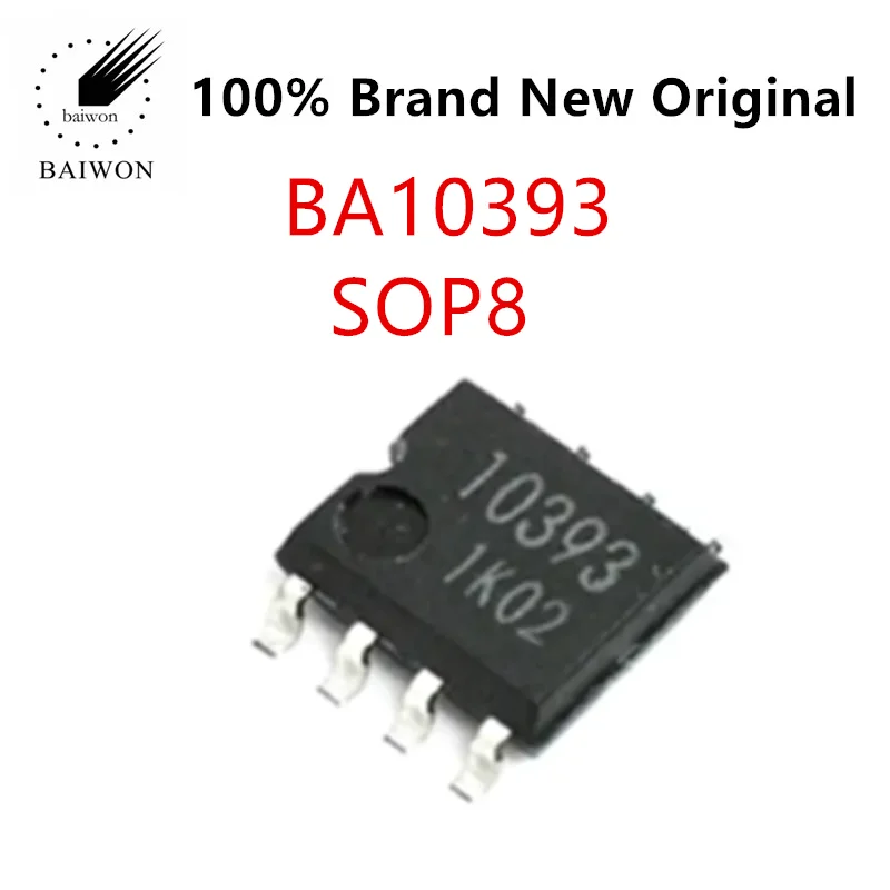 

100% Оригинальные интегральные микросхемы (5 шт.) BA10393 SMD SOP8 чип аналогового сравнения