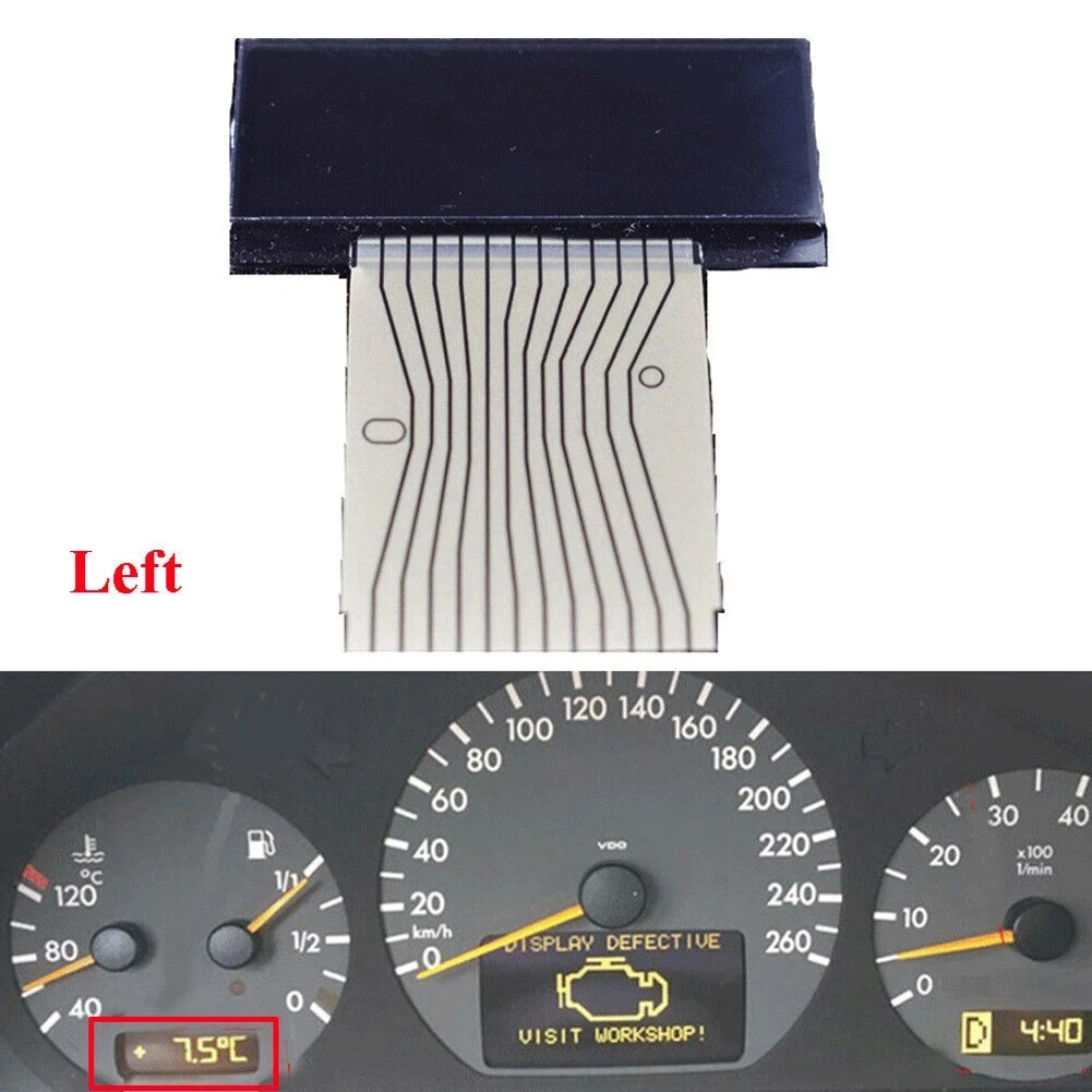 

1/2 шт ЖК-дисплей левый и правый для класса C W202 для класса E W210 для CLK-Class W208 для SLK-Class R170 1998-2002