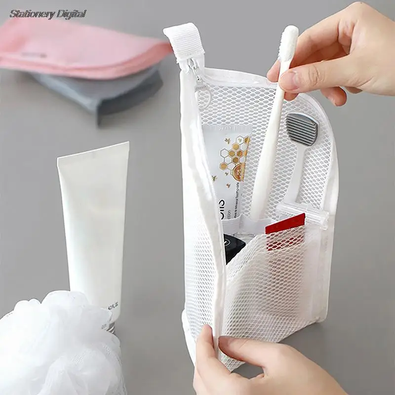 

Brush Bag Portable Cosmetic Bag Travel Makeup Bag Toothbrush Washing Organizer