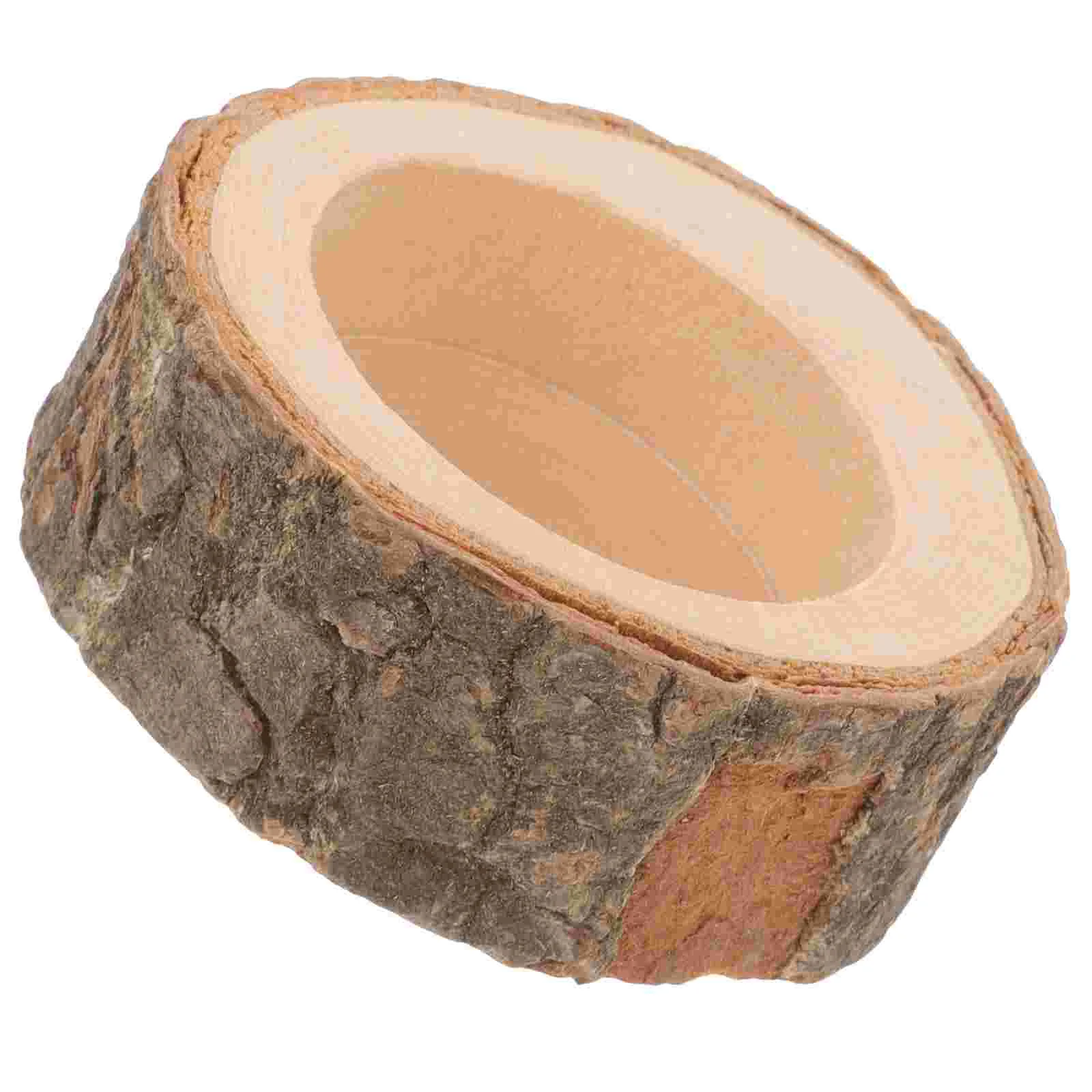 Миска для еды хомяка кормушка морских свинок блюдо кролика дерево шиншиллы