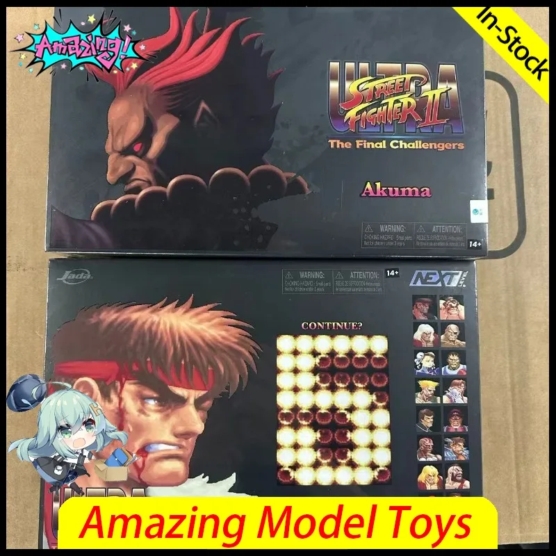 Фото Абсолютно новый, в наличии: Jada SDCC Limited Edition Street Fighter 2 – Сменные голова и руки (поврежденные в бою), с реалистичной маркировкой Акумы. №2
