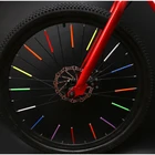 12 шт., светоотражающие трубки для велосипедных фонарей