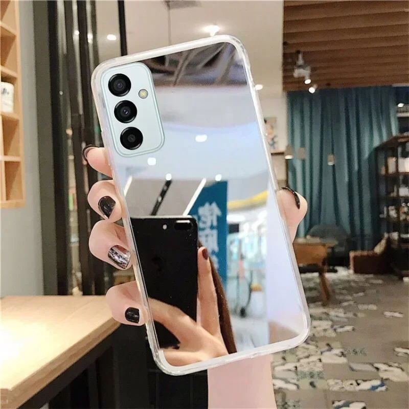 Зеркальный чехол для макияжа для Samsung Galaxy A14 A54 A34 A23 A53 A33 ...
