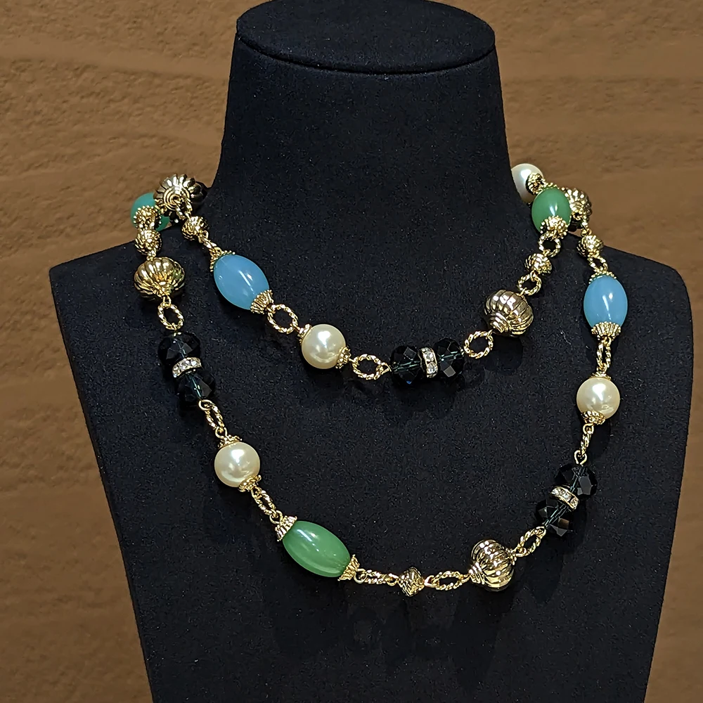 

Amorita boutique colourful Beaded necklaces