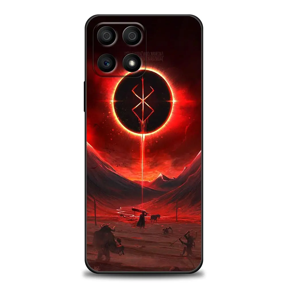 Чехол для телефона с японским Аниме Манга Honor 8X 9S 9A 9C 9X Lite 50 10 20 30 Pro 30i 20S (6 15) Мягкий
