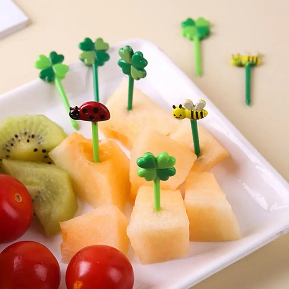 New Animal Fruit Fork Fruit Food Picks Bento Box Picks Cartoon Animal Food Toothpicks Bento Box Accessories