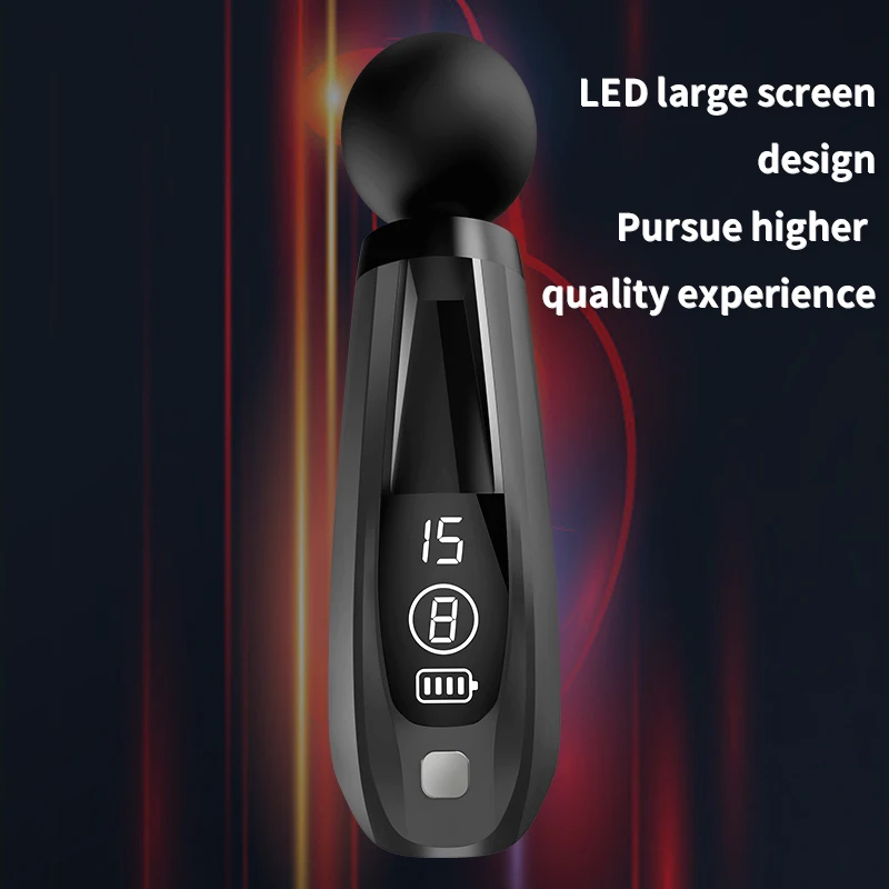 Профессиональный Массажный пистолет для фитнеса удлиненный Массажер глубоких