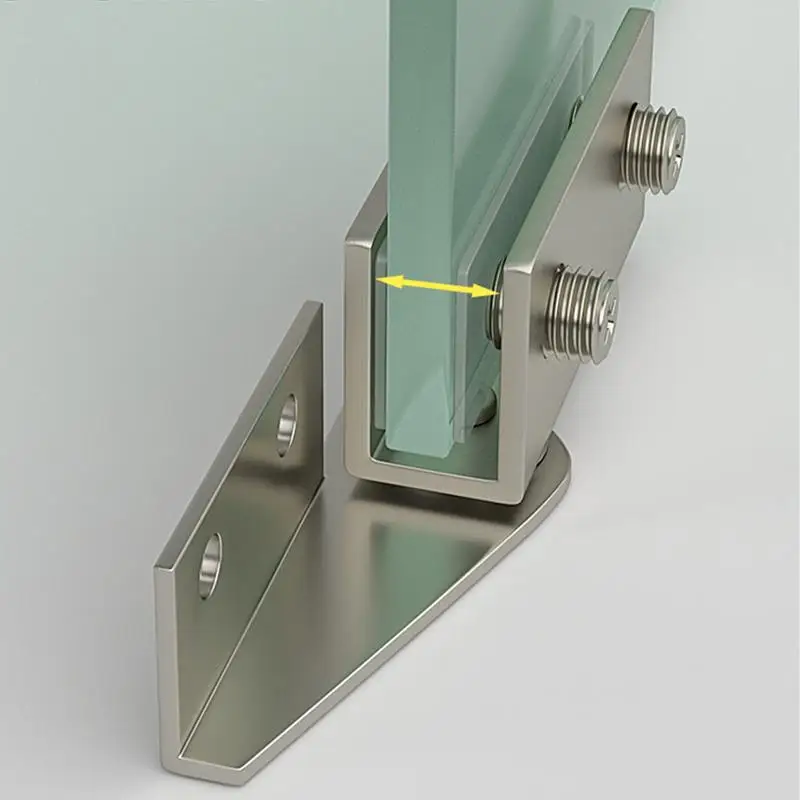 

Зажим для стекла из нержавеющей стали 90 градусов