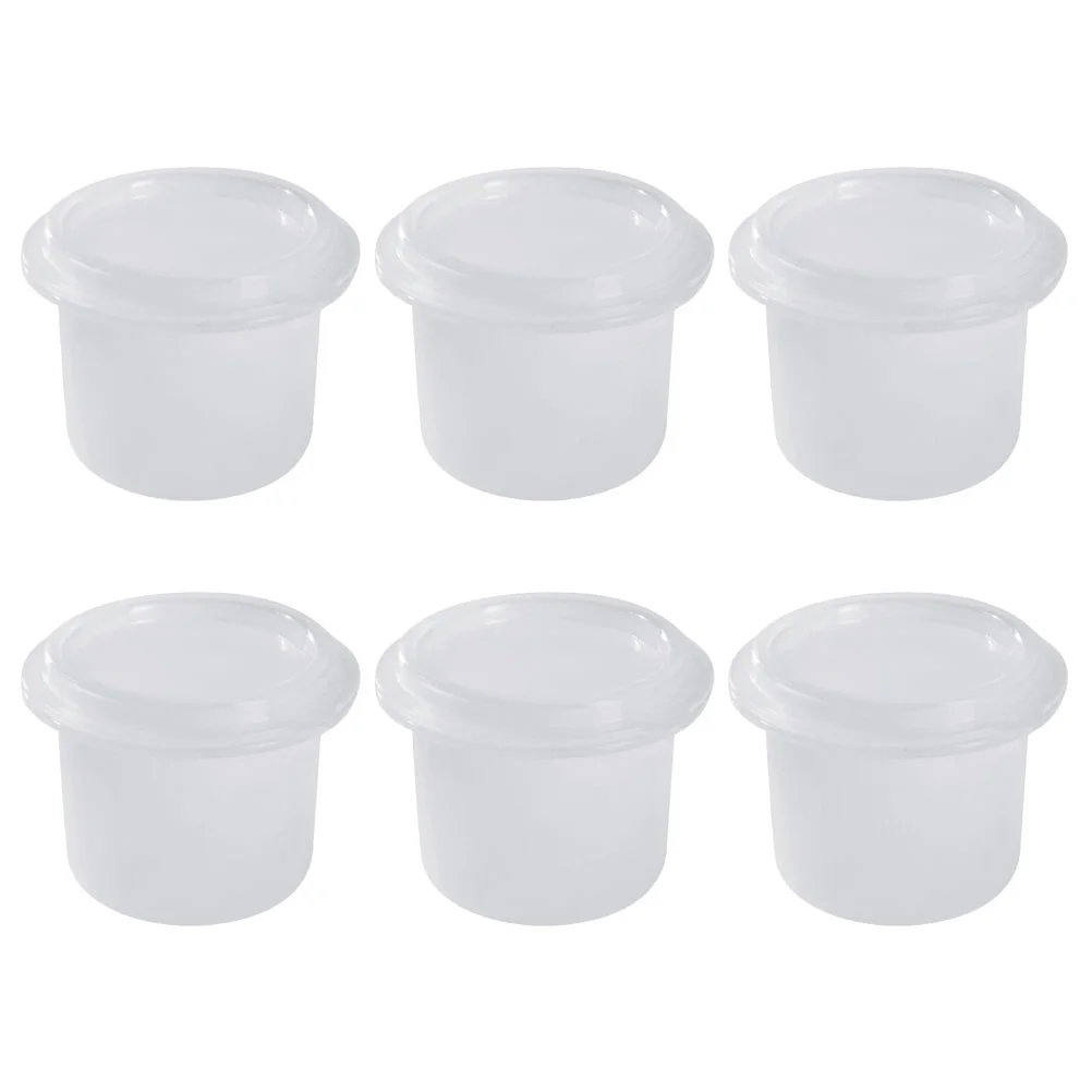 

6 Pcs Mini Freezer Shaved Ice Molds Cocktails Cube Tray Lid Iced Drink Holder DIY Maker