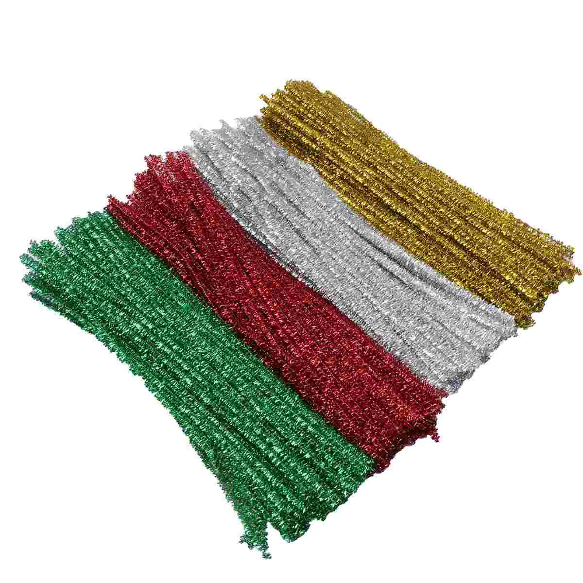 

400pcs Pipe Cleaners Chenille Stems DIY Craft Projects Glitter Twisted for DIY Crafts Kids Children DIY Making Educational