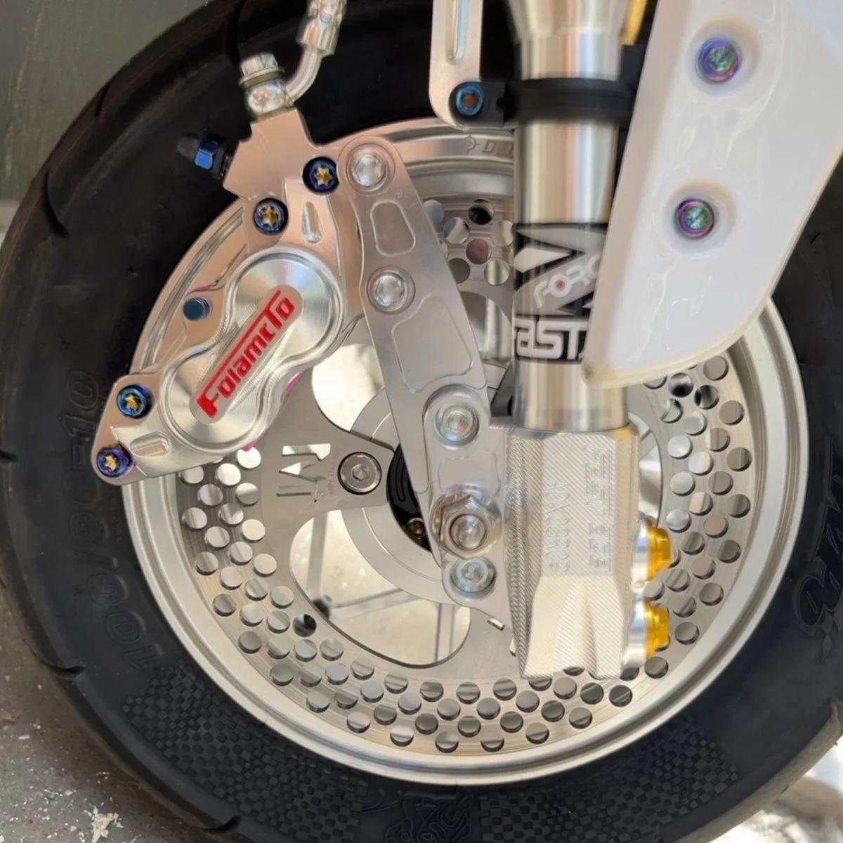 30-жильный передний амортизатор с ЧПУ для мотоцикла 340 мм 360 универсальный скутера