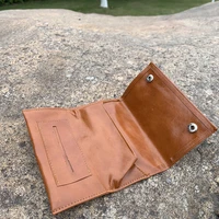 tobacco pouch case bag pu leather pipe cigarette holder smoking paper holder case wallet bag portable tobacco storage bag