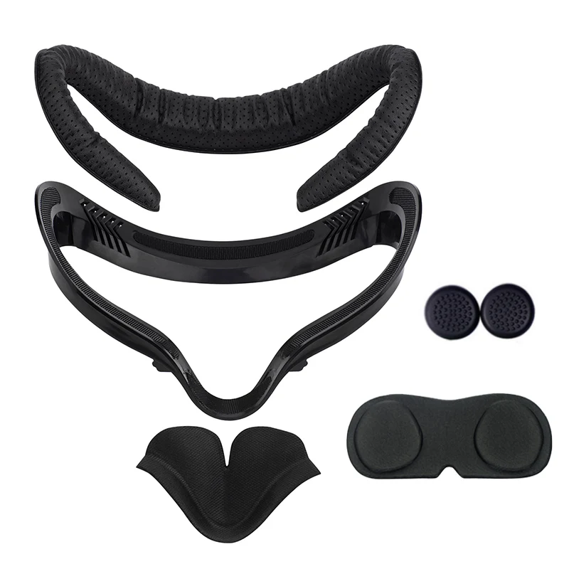 

Сменный комплект VR-интерфейса для лица для Oculus Quest 2 3 в 1, аксессуары для VR, потостойкий кронштейн для глаз с фотоэлементами