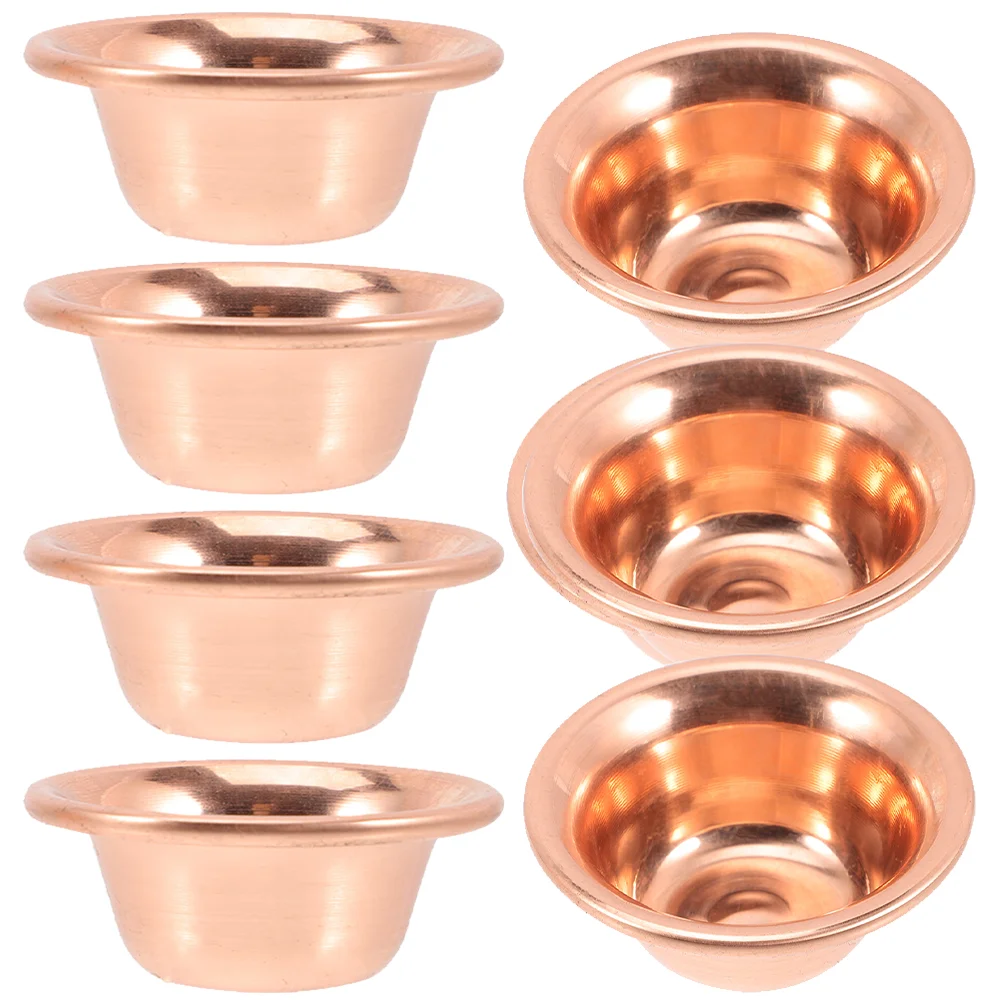 

7 Pcs Wear-resistant Offering Cup Water Offerings Bowl Water Offering Cup Glass Yoga Bowl