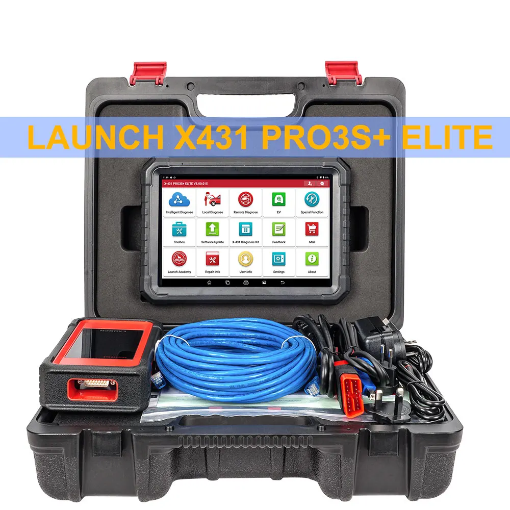 

LAUNCH X431 PRO3S+ ELITE Smartlink C V2.0 Автомобильные диагностические инструменты J2534 CANFD DOIP Полная система Автоматический OBD OBD2 сканер 2-летний бесплатно