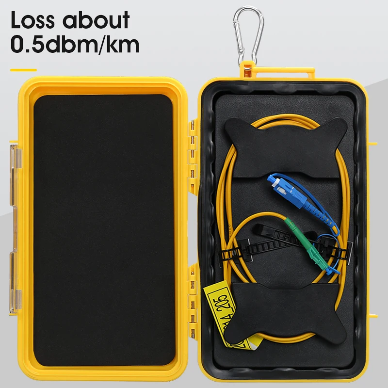 OTDR Fiber Tester SC/UPC-LC/APC Test Extension Cable Fiber Jumper Box 500M 1000M 2000M