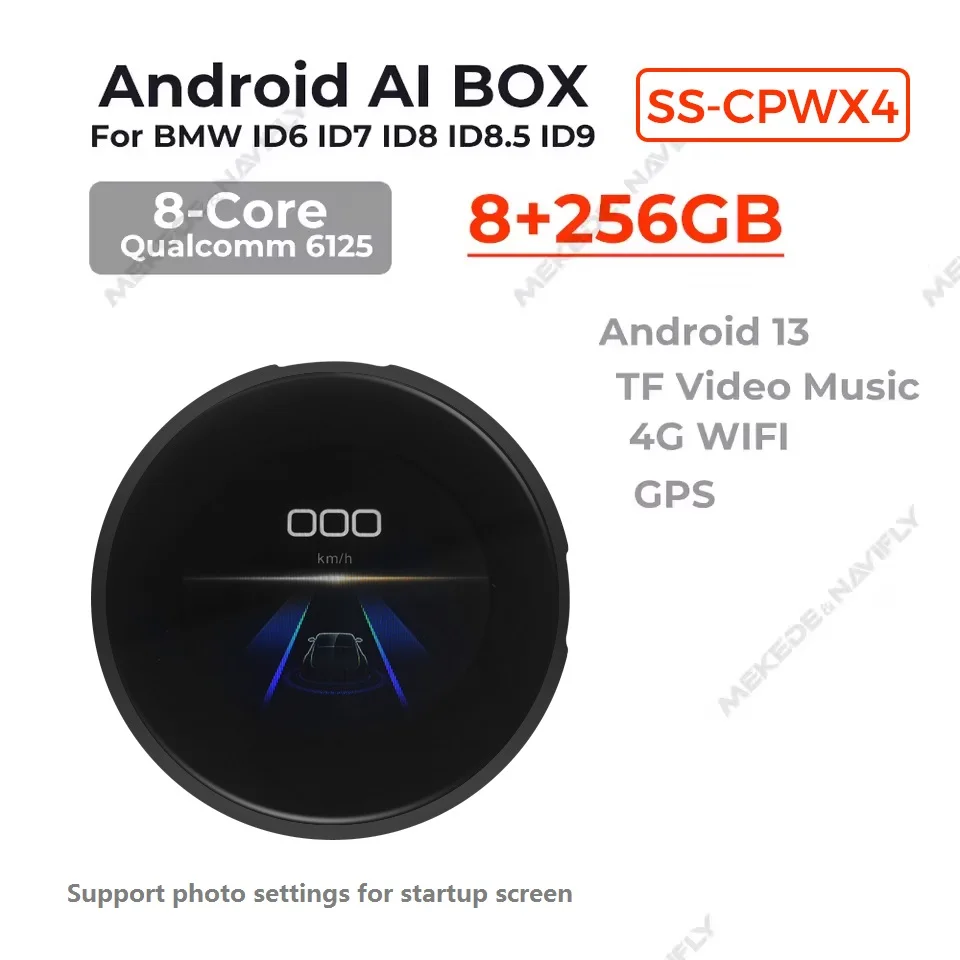 

Беспроводной Carplay Android Auto MIni AI Box для ID6 ID7 ID8 ID8.5 ID9 Автомобильный видеоплеер GPS 4G 2 для WIFI BT SD Система Android 13
