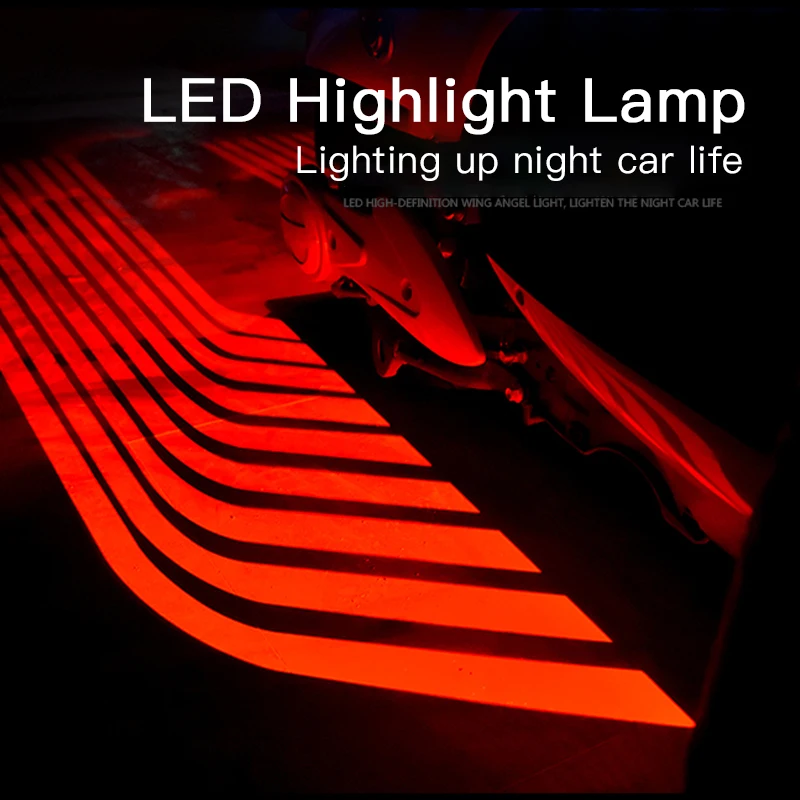 

Universal Moto Decorative Lamps Mini Durable Motorcycle Projection Lamp Portable Motorcycle Angel Wing Led Lamp
