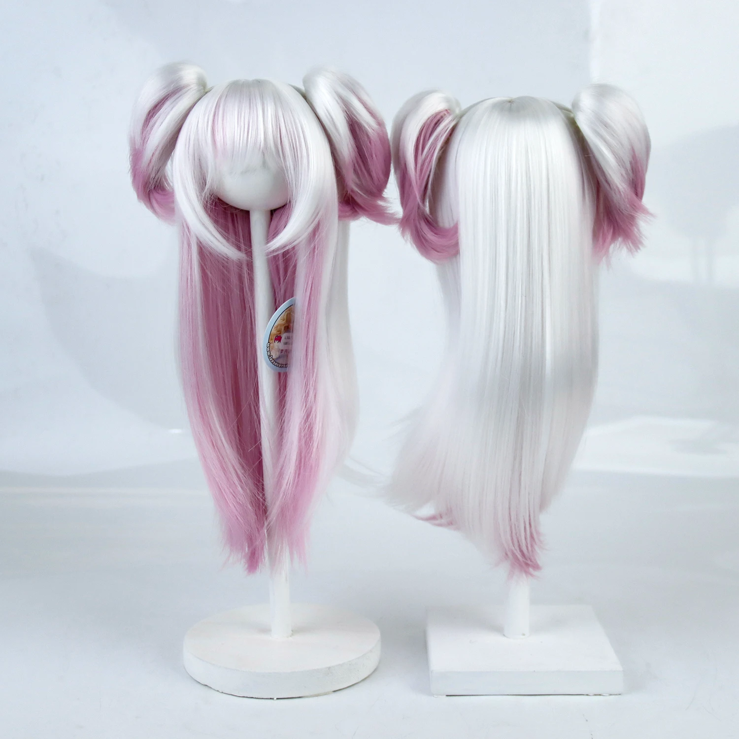 Парик для куклы BJD, 1/3, 8-9 дюймов, из мягкого шелка, длинный парик для фотоаксессуаров