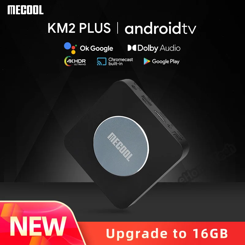

Mecool KM2 plus 4K Android 11 TV Box Amlogic S905X4-B 2GB 16GB USB3.0 100M LAN 2.4G 5G WiFi dolby atmos Audio TV BOX 2022 new