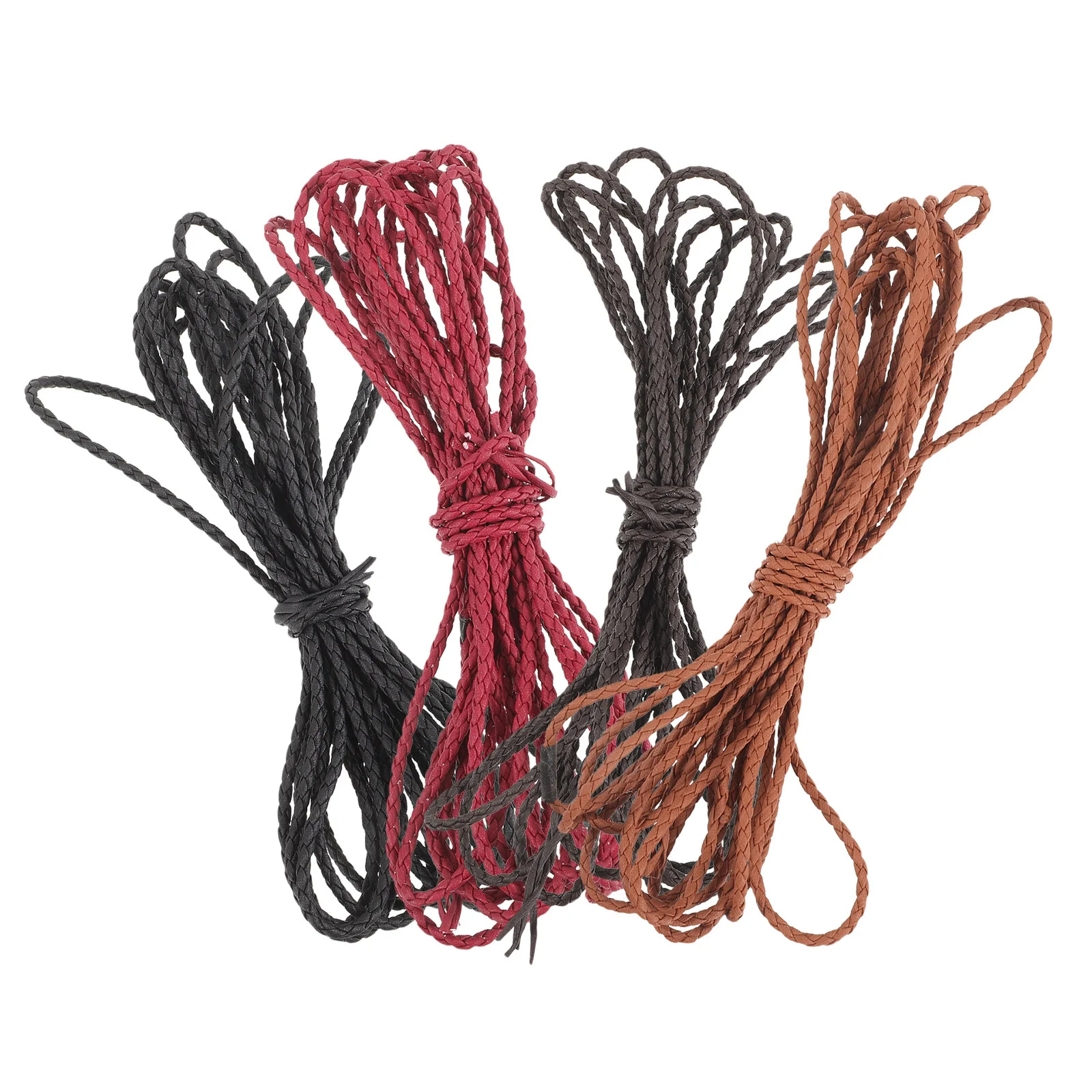 

4 шт., плетеные шнурки для браслетов