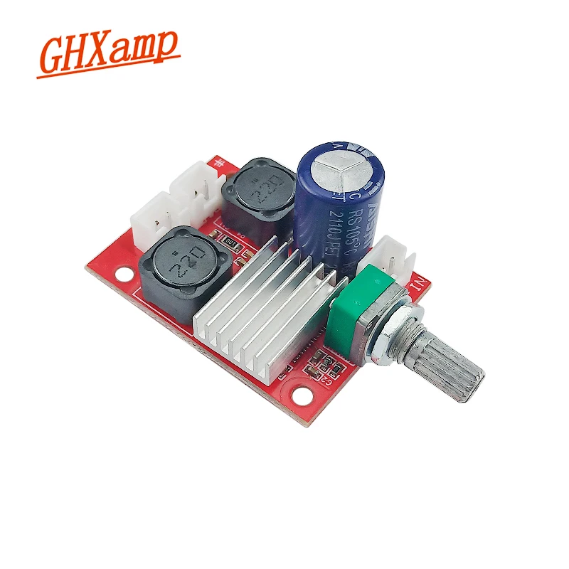 

GHXAMP TPA3116 100W Digital Power Amplifier Board With Volume Adjustment BTL Mono Single Power DC5-24V