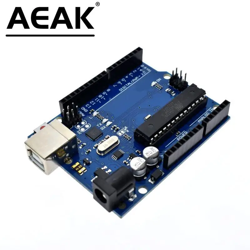 1 шт. умная электроника UNO R3 MEGA328P ATMEGA16U2 макетная плата без USB-кабеля для Arduino Diy