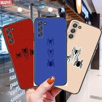 3 spider man logo phone cover hull for samsung galaxy s6 s7 s8 s9 s10e s20 s21 s5 s30 plus s20 fe 5g lite ultra edge