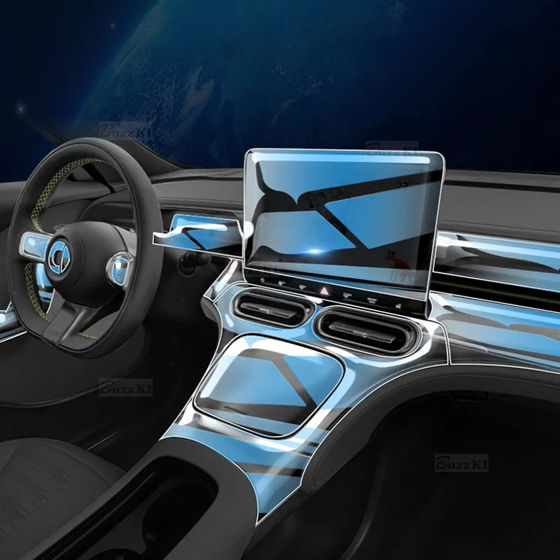 Пленка для автомобильного Центрального управления навигацией на руль Smart EIf 1