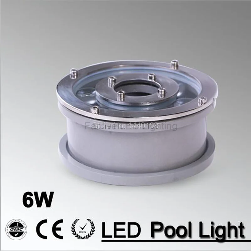 3 шт. 6 Вт IP68 LED фонтан подводные огни Лодка 12В пруд для прудов плавательные