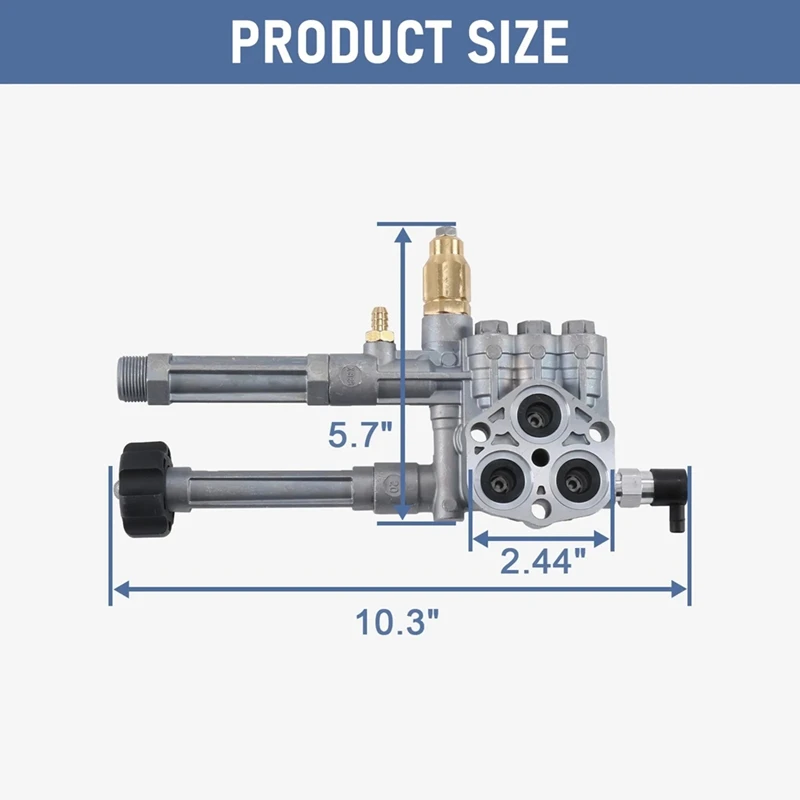 Сменная головка насоса серии RMW/SRMW для мойки высокого давления в сборе полного